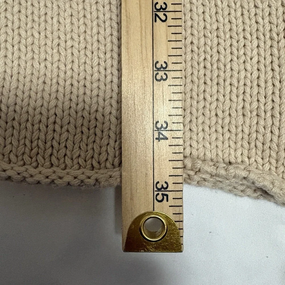 Lulus Women Small Mini Dress White Tan Colorblock Sleeveless Summer Knit Neutral - Picture 5 of 6